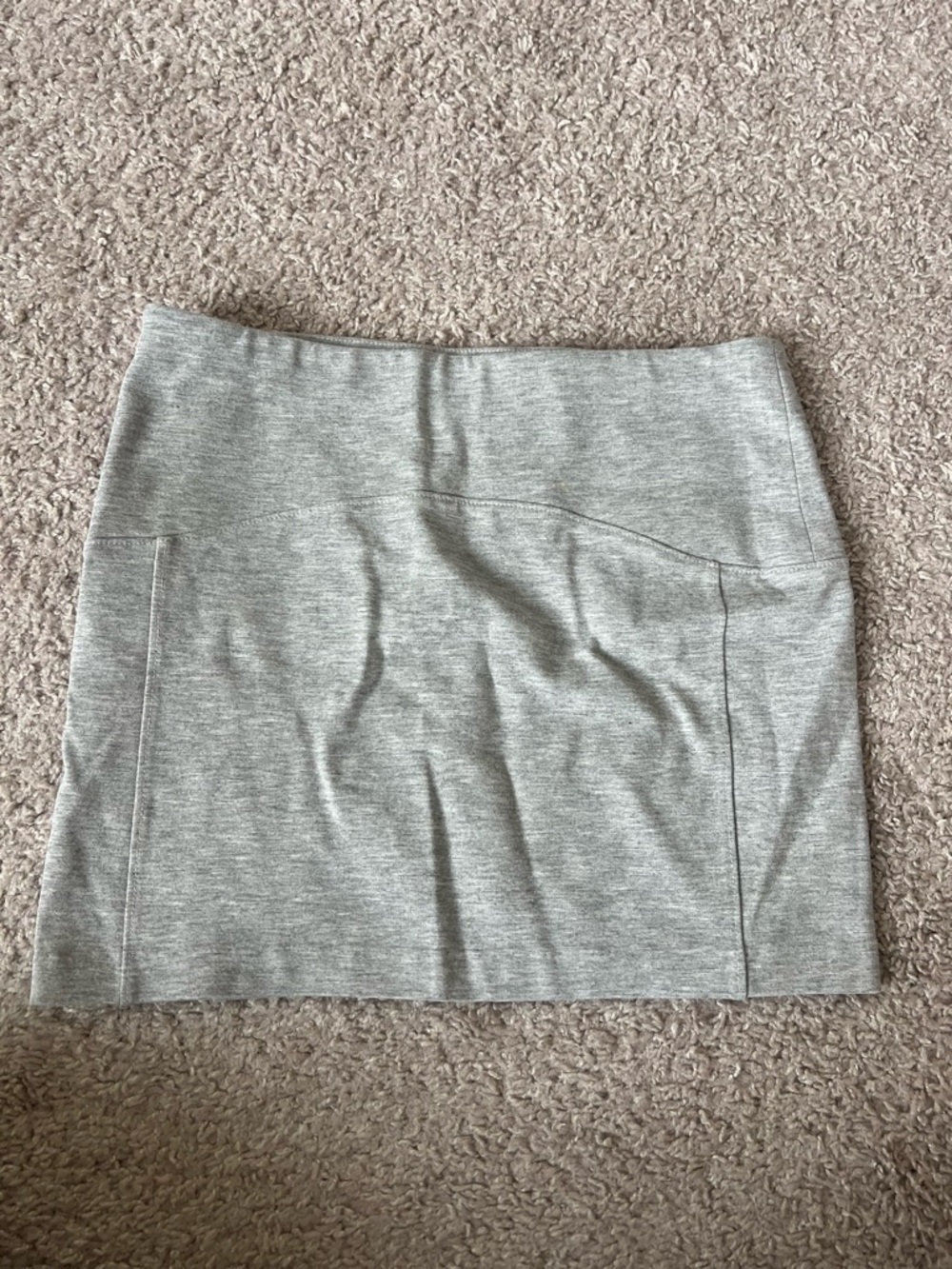 Gray Women's Mini Skirt
